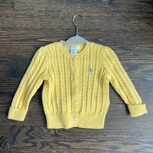Ralph Lauren Baby Cardigan 12 Months